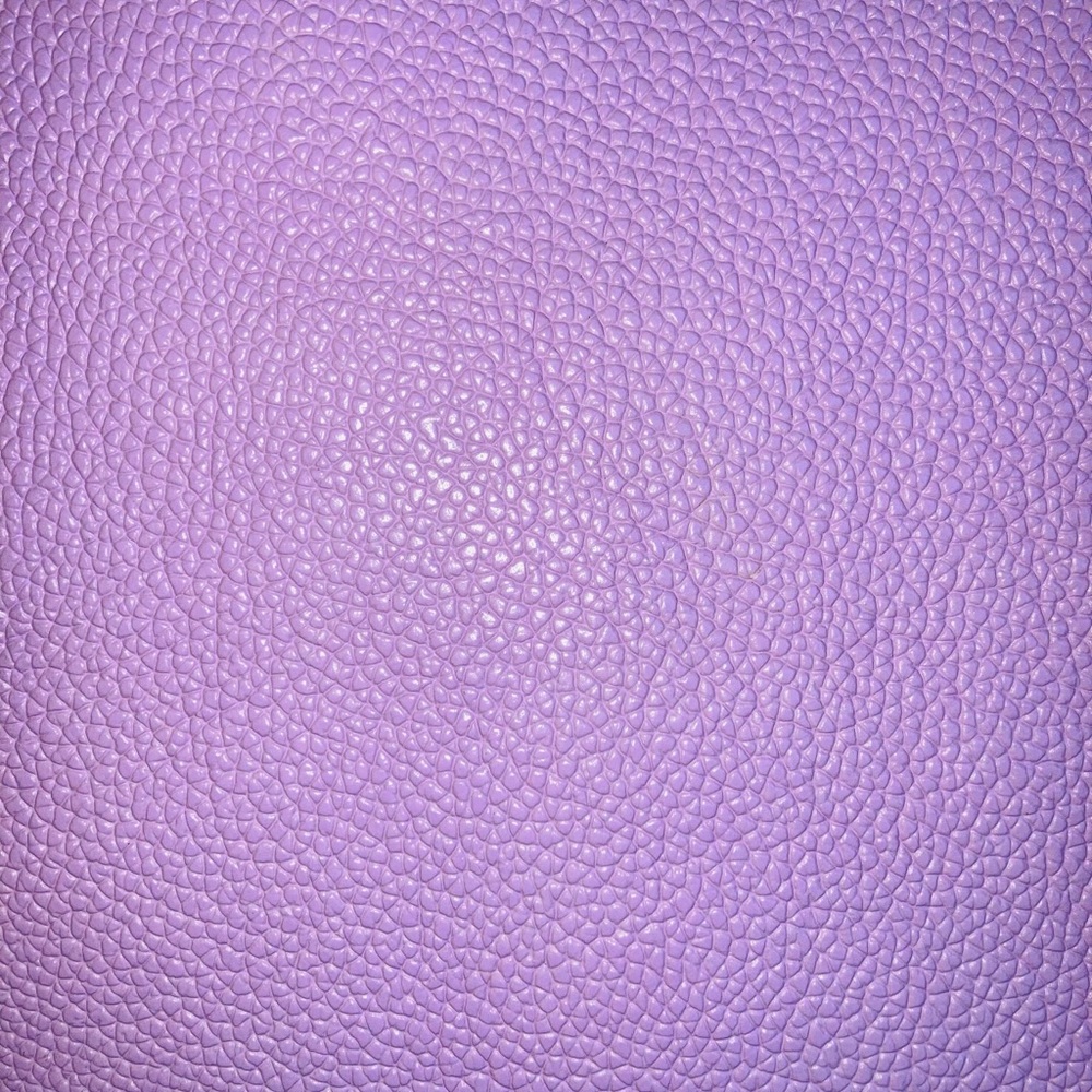 Kate Spade Large Pebbled Leather Lavender and Cream Tote Bag with Brown Handles - Picture 5 of 16